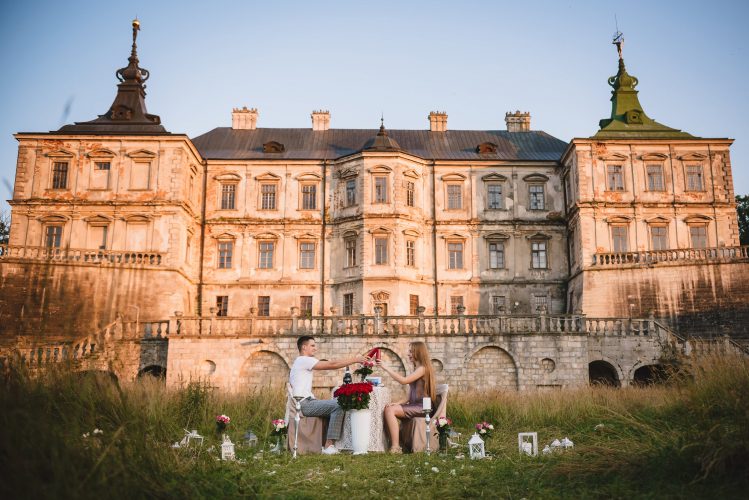 Романтичне побачення в Підгорецькому замку
