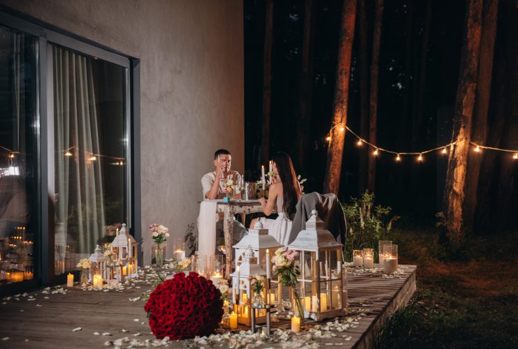 Освідчення біля котеджу в Києві