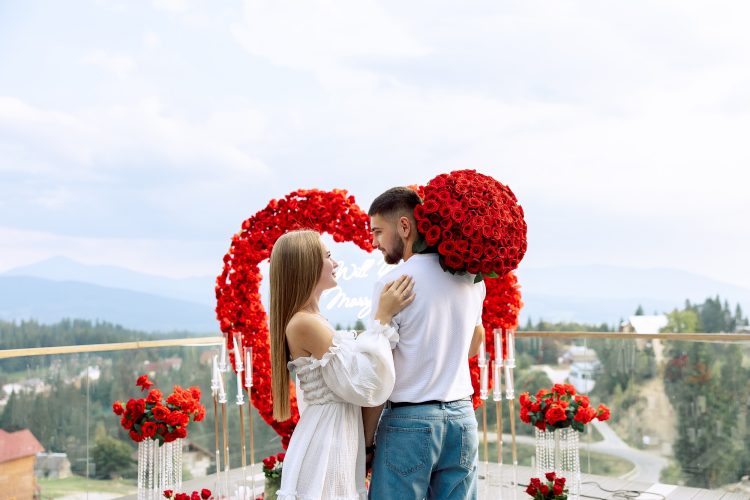 Розкішне освідчення в Буковелі