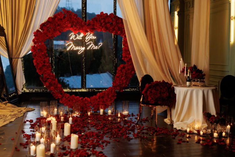 Розкішне освідчення з краєвидом на Високий Замок