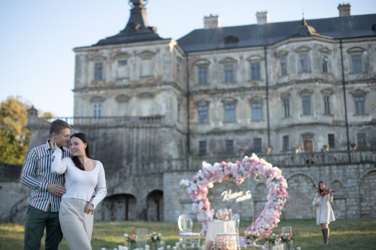 Чарівне освідчення біля Підгорецького замку