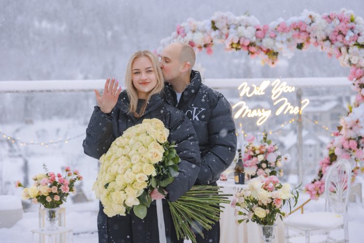 Ніжне освідчення в Буковелі