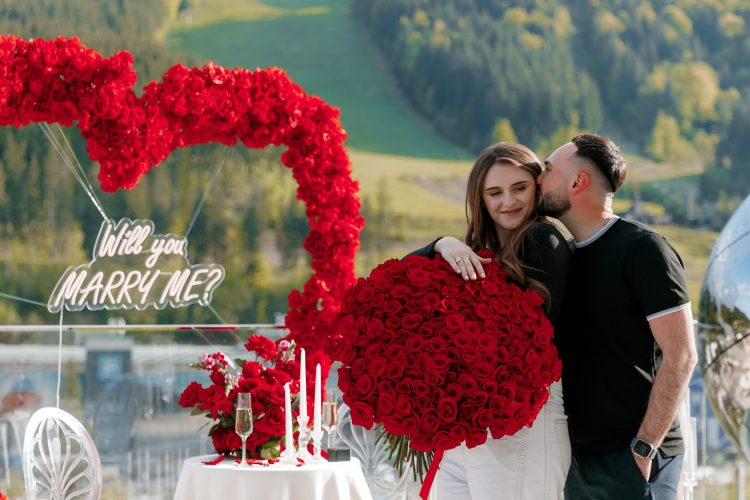 Мальовниче освідчення в Буковелі