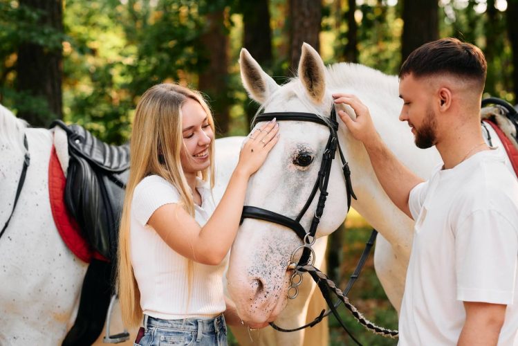 Освідчення під час кінної прогулянки в Києві