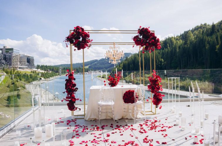 Неймовірне освідчення в Буковелі біля колеса огляду