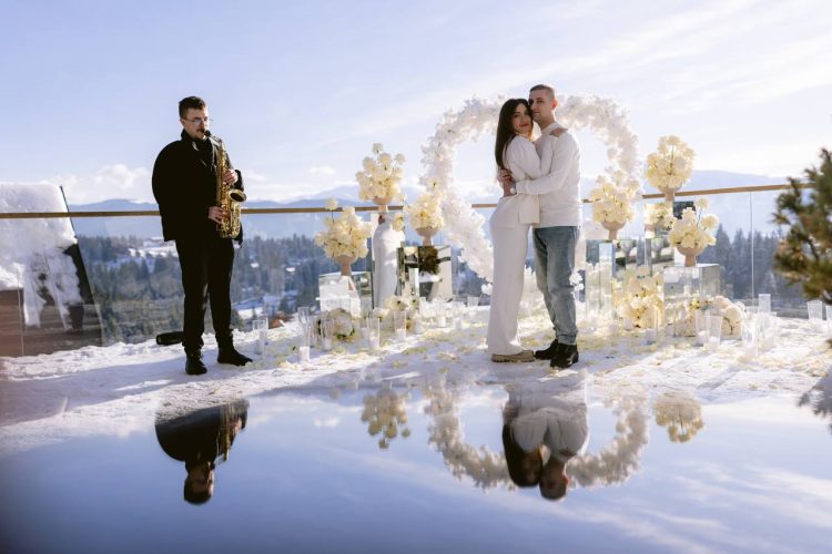 Чарівне освідчення в готелі Шпиці в Буковелі