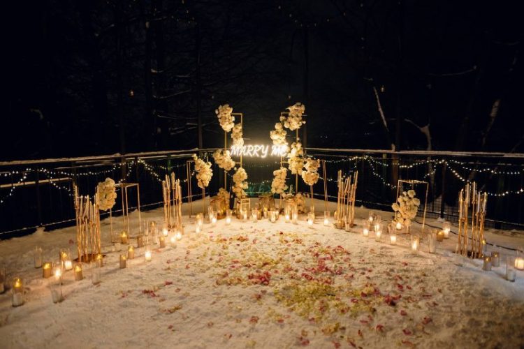 Освідчення в Tysha Chalet Restaurant