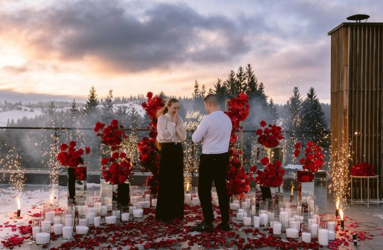 Розкішне освідчення в Skorur, Буковель